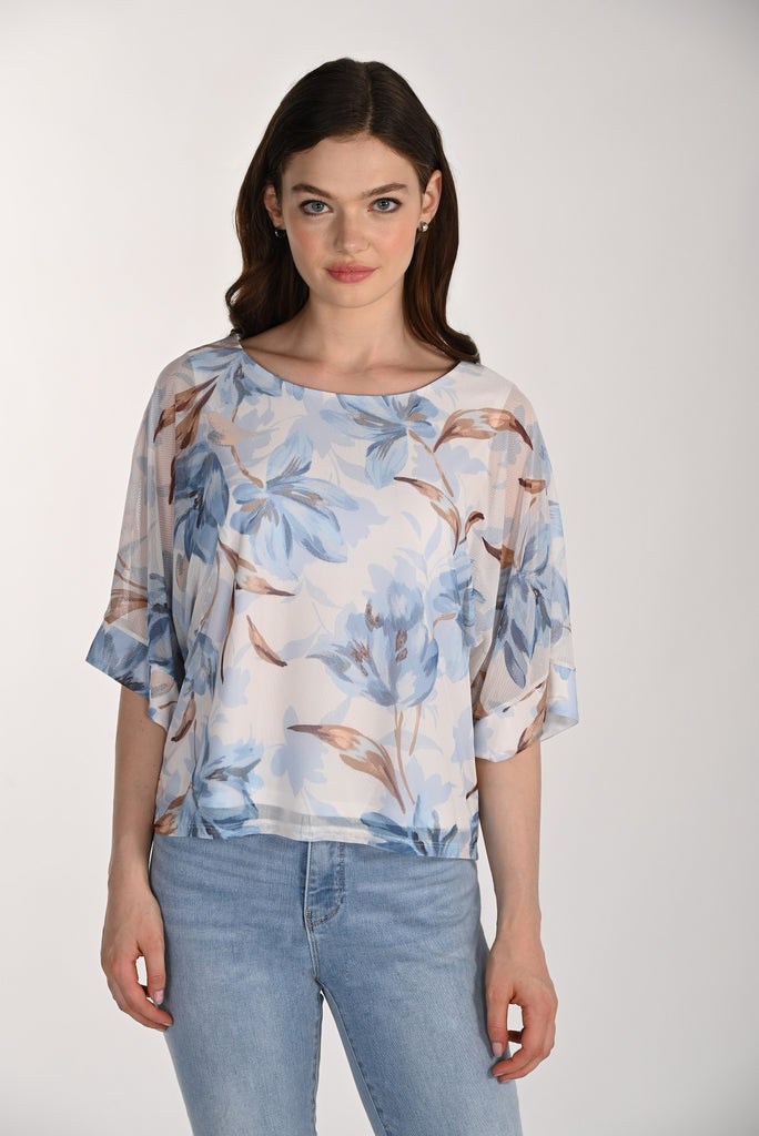 Haut en maille aux couleurs vives et éclatantes. Modèle Frank Lyman 261287