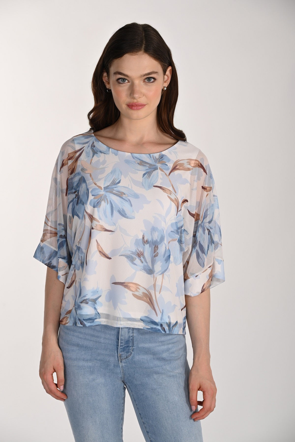 Haut en maille aux couleurs vives et éclatantes. Modèle Frank Lyman 261287