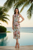 Floral Knit Maxi DRESS
