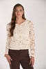 Crochet Knit Sweater. Frank Lyman Style 261663