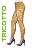 Tricotto Gold Printed Pull on legging Pant