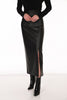 Soft Textured Polyurethane Maxi Skirt. Frank Lyman 263268