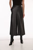 High Fashion Vegan Brown Wide Leg Crop Pant. Frank Lyman 263269