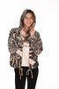 Textured Printed Hoodie Jacket. Frank Lyman 263707
