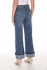 Premium High Rise Wide Leg Jeans. Frank Lyman 263708