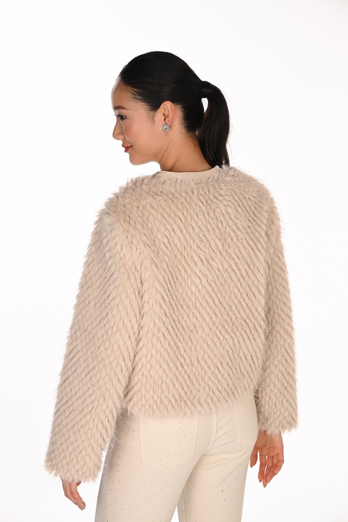 Stylish Faux Short Jacket. Frank Lyman 263709