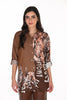 High Fashion Tunic Blouse With Sequin Detail. Frank Lyman 263759