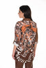 High Fashion Tunic Blouse With Sequin Detail. Frank Lyman 263759