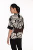 Pull en maille texturée à manches chauve-souris. Frank Lyman 263773