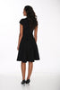 Little Black Dress With Striking Removeable Crystal Stone Collar. Frank Lyman 264008