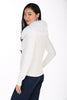 High Fashion Premium Knit Cardigan With Removeable Collar. Frank Lyman 264842