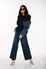Pull en maille texturée haut de gamme avec détail en jean. Frank Lyman 264857