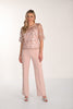 Pink Lined Pull On Evening Pant