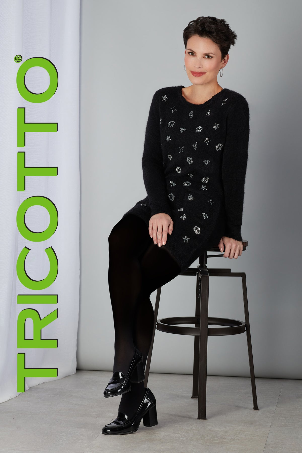 Tricotto Dresses-Buy Tricotto Dresses Online-Tricotto Clothing Montreal-Tricotto Fall 2023-Online Dress Shop-Sweater Dress