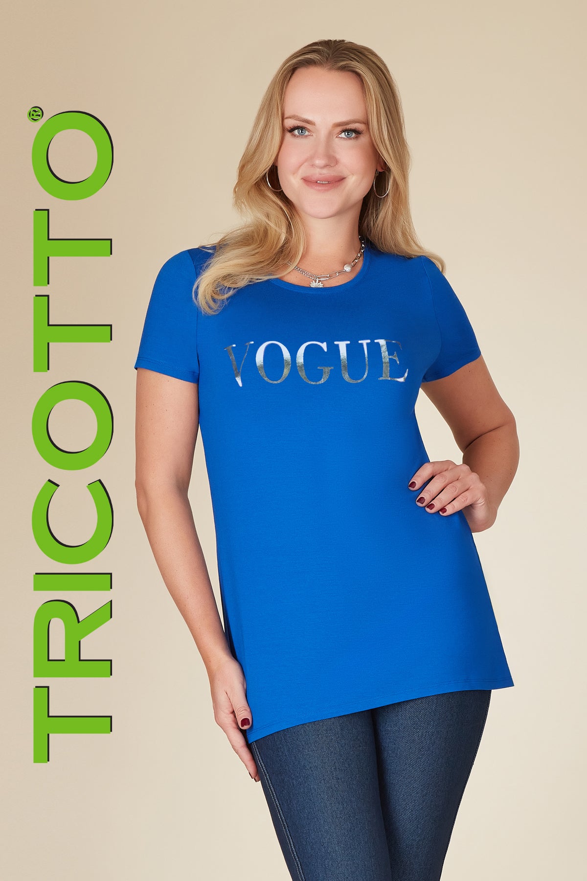 Tricotto Royal Vogue T-shirt-Royal Vogue T-shirt