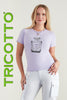 Tricotto Violet Perfume Bottle T-shirt