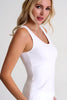 Wide Strap Jersey Top - 52467-95-000 02 / 000 White / 75% POLYAMIDE, 25% ELASTANE