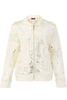 White sequin jacket on a white background