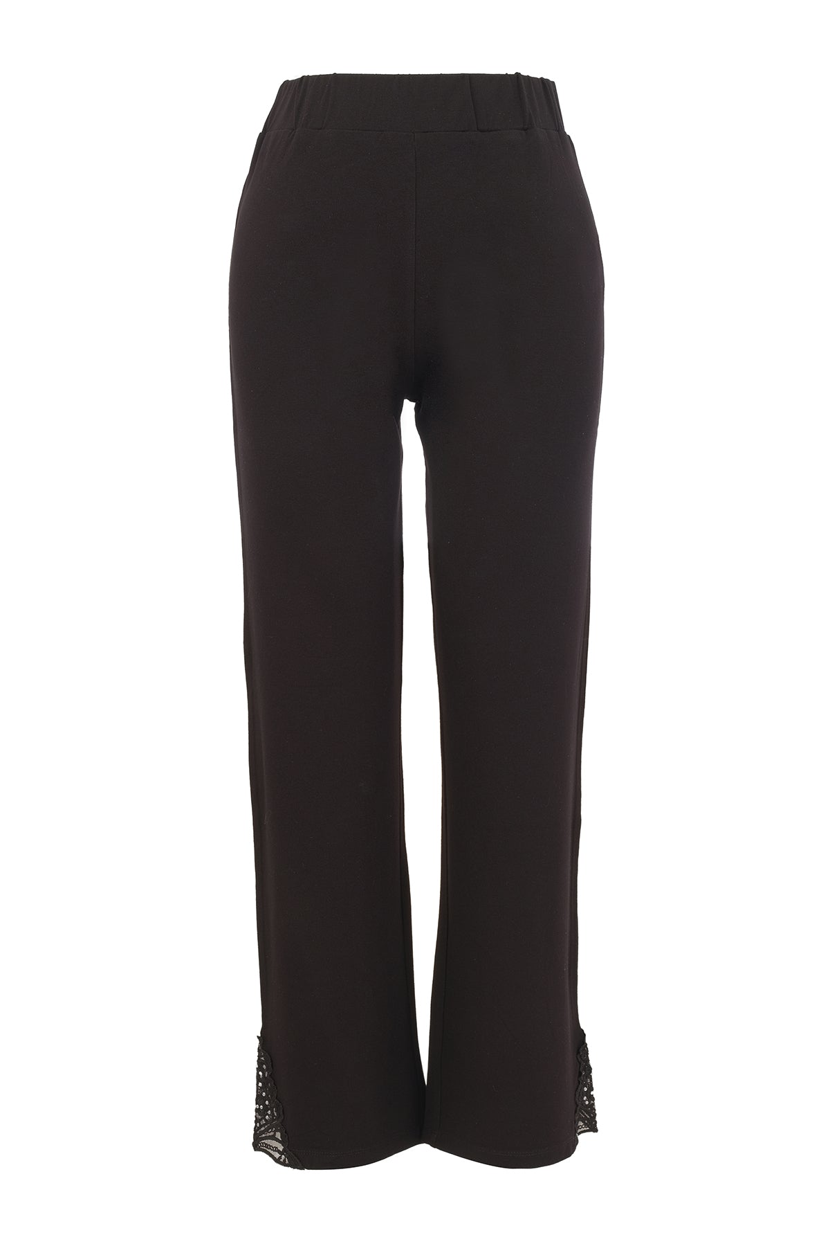 Pantalon à enfiler texturé avec taille élastique. Tricotto Style 56299