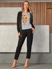 Cardigan zippé à capuche Casual Chic. Tricotto Style 56363