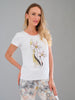 Premium Knit T-shirt With Front Sequin Print Detail