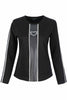 Chic Sequin Sweater With Vegan Detail. Tricotto 96001
