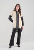 Manteau en maille haute couture avec manches dolman. Tricotto 96005