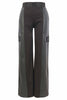 Pantalon en maille haute couture avec détails de sequins végétaliens. Tricotto 96007