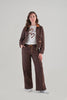 Relaxed Wide Leg Pull On Pant. Tricotto 96023