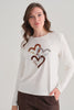 Textured Knit Sweater. Tricotto 96017