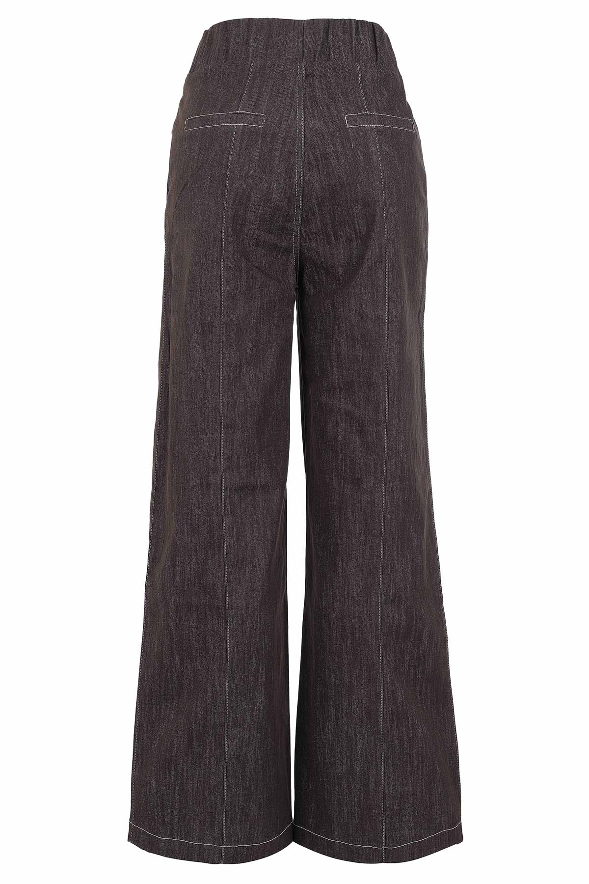 Relaxed Wide Leg Pull On Pant. Tricotto 96023