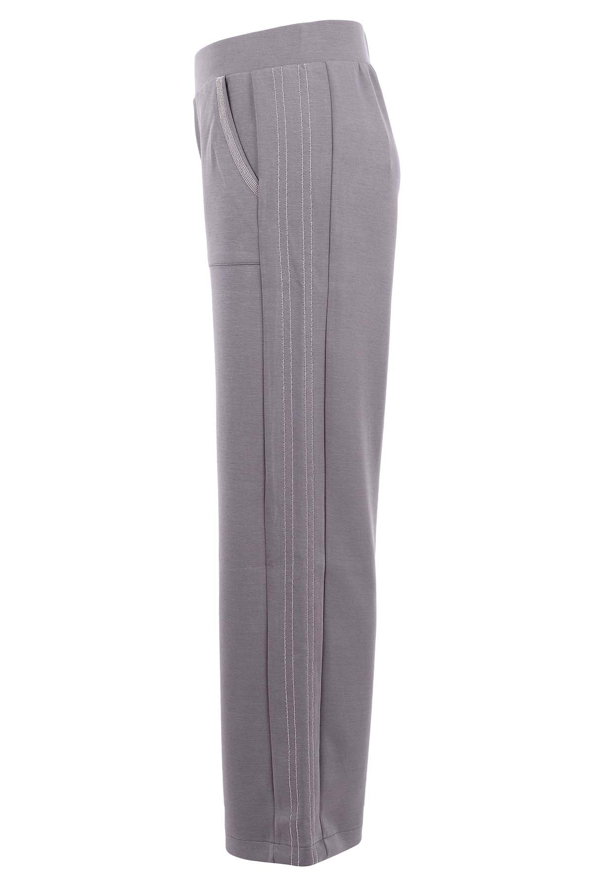 Silky Knit All Season Pant With Sequin Detail. Tricotto 96027