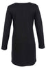 Textured Knit Dress With Gold Sequin Detail. Tricotto 96036