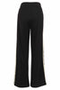 Relaxed Knit Pant With Side Gold Vegan Trim Detail. Tricotto 96038