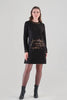 Robe en tricot texturé décontractée. Tricotto 96040