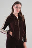 Textured Knit Casual Hoodie Jacket. Tricotto 96046