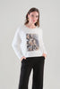 Pull en maille texturée. Tricotto 96050