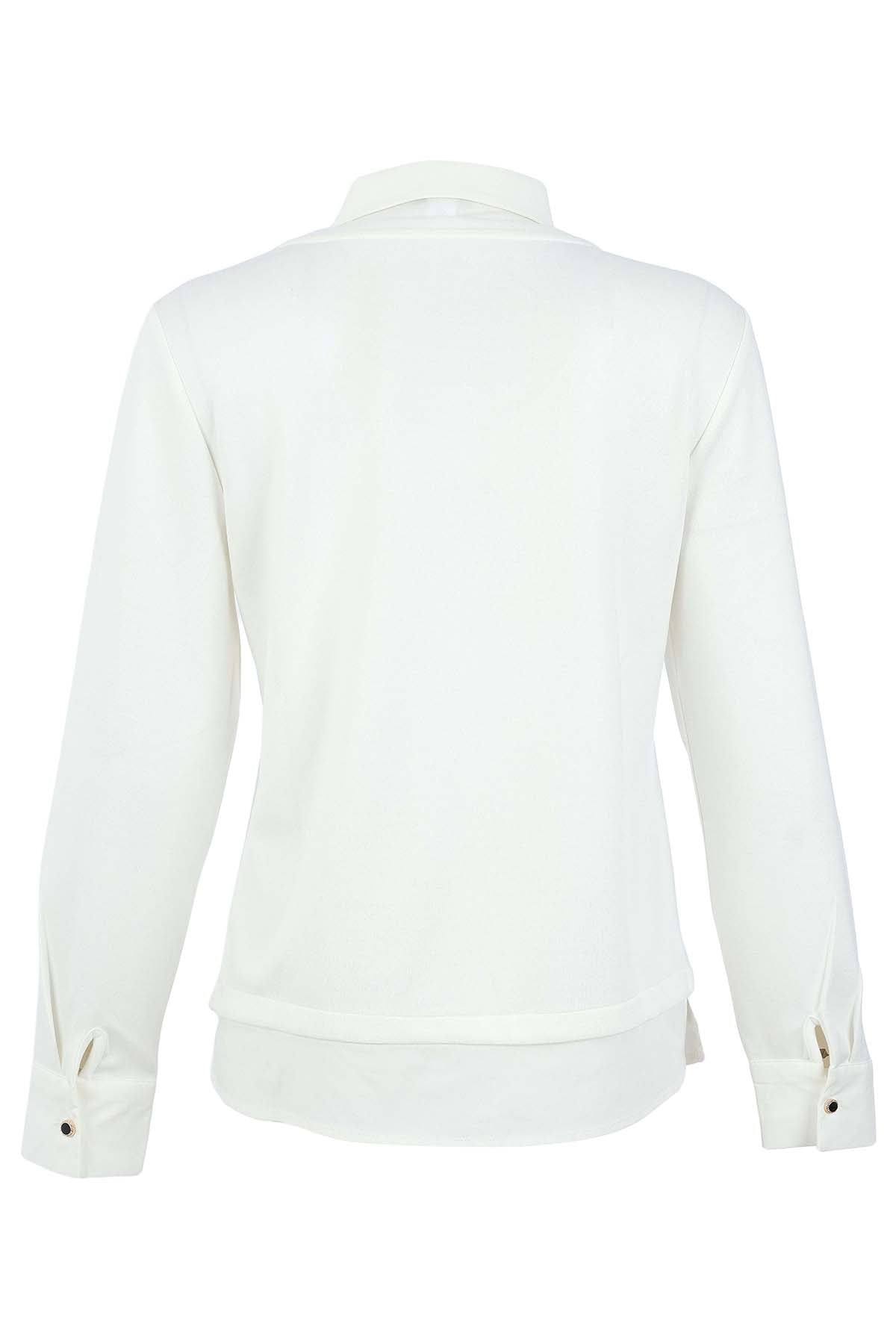 Premium Knit Fooler Top With Sequin Print. Tricotto 96080