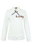Premium Knit Fooler Top With Sequin Print. Tricotto 96080