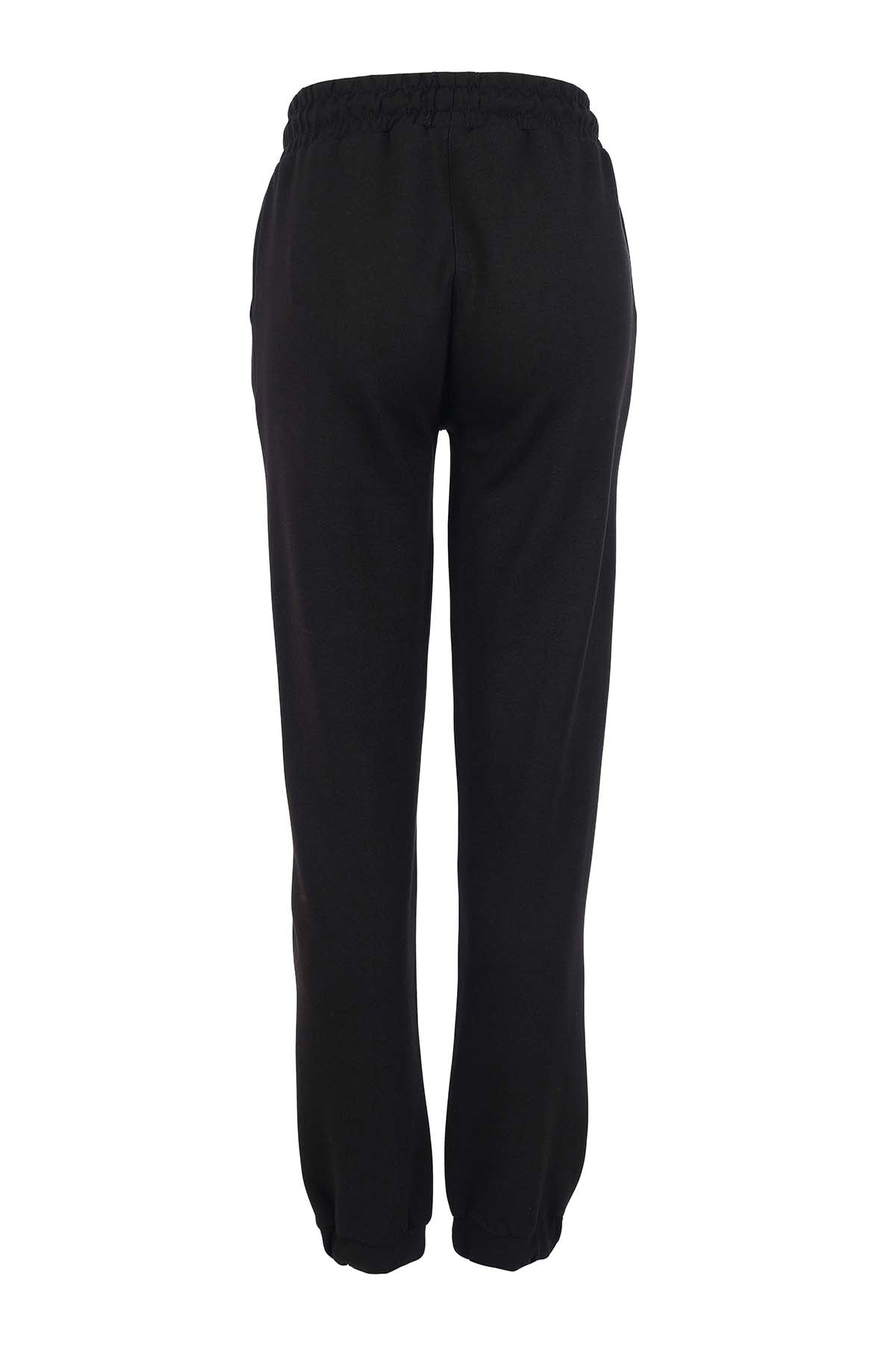 Casual Knit Pant With Pinstripe Print and Elastic Hem. Tricotto 96096