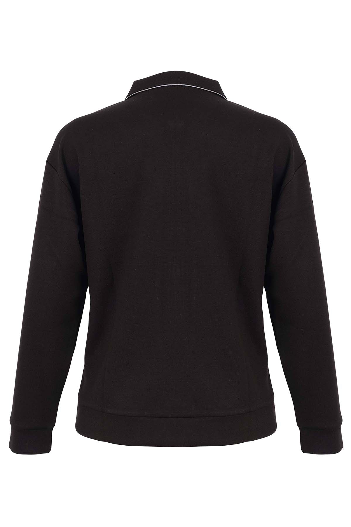 Textured Silky Knit Jacket. Tricotto 96124
