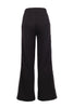 Pantalon large en maille texturée avec applique florale. Tricotto 96132