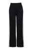Textured Knit Pant With Side Stripe and Sequin Detail. Tricotto 96175
