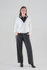 Textured Knit Polo Style Sweater With Front Sequin. Tricotto 96200