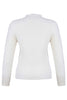 Premium Eyelash knit Sweater With White Pearl Detail. Tricotto 96219