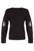 Pull texturé anti-boulochage. Tricotto 96231