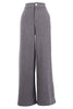 Textured Grey Pinstripe Wide Leg Pant. Tricotto 96232