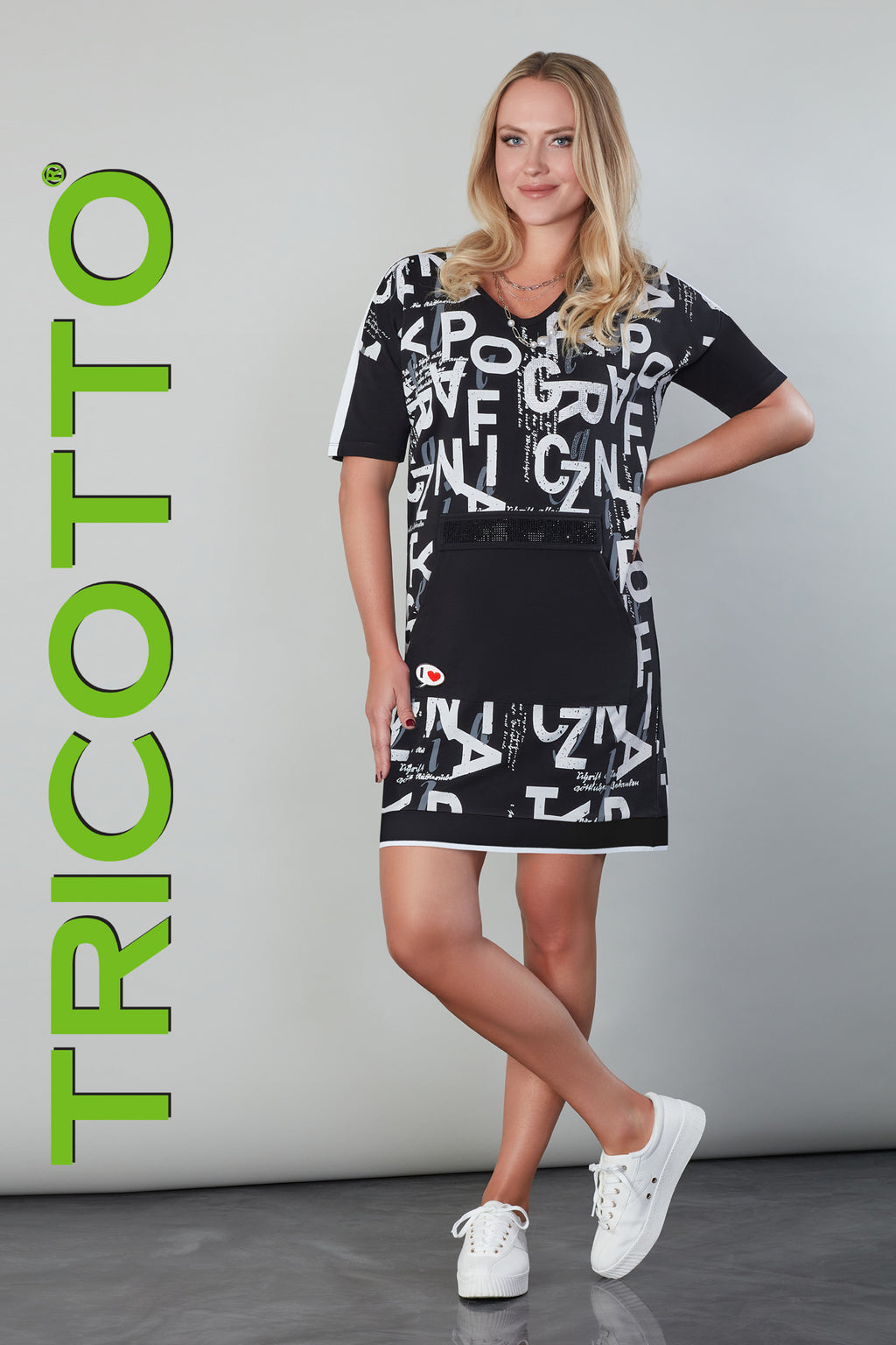 Tricotto, Dresses, Tricotto Medium Multi Textured Longsleeve Dress