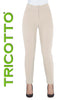 Tricotto Sand 5 Pocket Fly Front Pant With Belt Loops And Belt Loops 