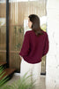 Sara Easy Rib Crew 100% Organic Cotton. Echo Verde EV8048